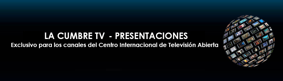 Course Image LA Cumbre TV / TV Summit 2018 - Presentaciones